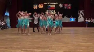CrossDance, MČR FTM SUT - Diamonds, parketov&eacute; kompozice, 2019