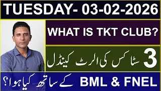 A & A+ CATEGORY STOCKS | ALERT CANDLES | TKT CLUB? | BML & FNEL NEWS? | Mustafa Asghar | #psx