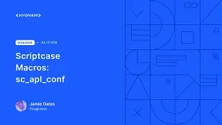 Scriptcase Macros: sc_apl_conf - Allows you to modify the property of the application