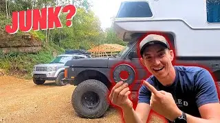 Broken Oil Pump Gear in the Range Rover Camper?