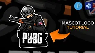 How To Make Pubg Mascot Logo On Android/Pubg Mascot Logo Tutorial/Pubg Gaming Logo Tutorial