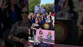 Senator Susan Rubio Stands with Advocates and Survivors in Domestic Violence Press Conference 