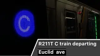 R211T C departing Euclid Avenue ￼