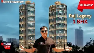 Raj Legacy 1BHK Mira Bhayander | Flat Tour + Price | RERA | Luxury Lifestyle Homes