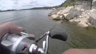 Bass Fishing Lake Granbury, TX
