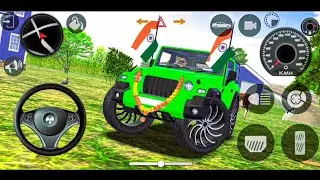 Modified Mahindra Thar Car Games: Indian Cars (Gadi Wala Game) - Car Game Android Gameplay 2025