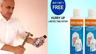 कोई भी दाग हटायें Active Enzyme Laundry Stain Remover से #sangamshukla #activeenzymestainremover