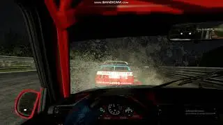 Nordschleife DTM golden era night rain and dense fog reckless scumbag driving