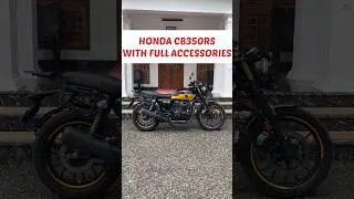 Honda CB350RSfull accessories#bike#modified #hondabikes