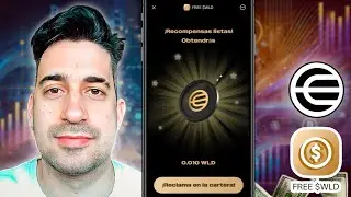 &iexcl;Como Ganar Tokens WLD GRATIS en la app de WorldCoin con miniapp Free $WLD