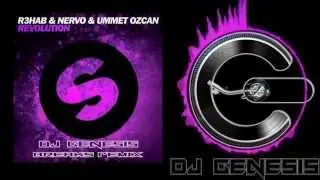 R3hab Nervo and Ummet Ozcan - Revolution dj genesis breaks remix