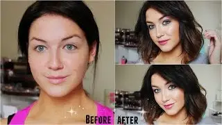Cool Toned Eyes & Pink Lips: Bare Minerals 