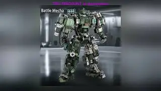 A must-have product! Technic Large Mecha Warrior Building Blocks Set Battle Robots Action Figure M