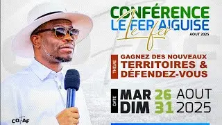 CLOTURE DE LA CONFERENCE LE FER AIGUISE LE FER