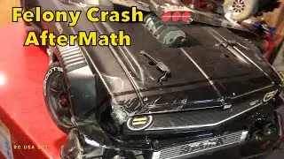 Arrma Felony crash Damages are......?