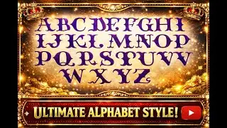 Most Beautiful A to Z Fancy Alphabet Calligraphy ✍️ | Satisfying Handwriting | Calligraphy Ar
