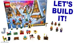 LEGO Harry Potter 2023 Advent Calendar 76418 Unboxing, Build, & Review