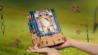 The Wonderbox of Alice | CluePuzzle mit 2 Stunden L&ouml;sungsfieber | R&auml;tselbox aus Holz | iDventure 🧩