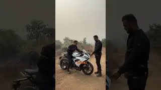 Kawasaki Z900 vs Triumph Daytona 660 Horn test!