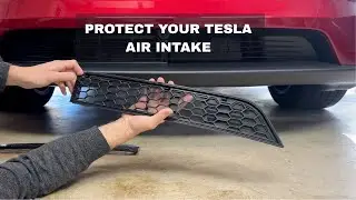 Lower grill cover for Tesla Model Y