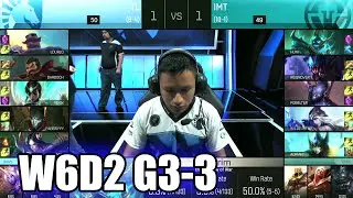 Team Liquid vs Immortals | Game 3 S6 NA LCS Summer 2016 Week 6 Day 2 | TL vs IMT G3 W6D2 1080p