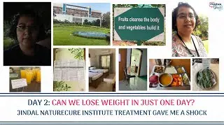 Day 2: Lost weight just in one day; I was pretty shocked with treatment @JindalNaturecureInstitute.