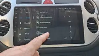 Cresterea volumului &icirc;n funcție de viteză pe android. Speed Compensated Volume android head unit FYT