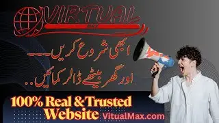 All Details about Virtual max | How to create account on virtual max | Earn Dollars at home
