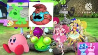 Strawberry Kirby Blueberry Sparky Raspberry Grace Lemon Sparkle Lime Green Puppy Mario Party 9
