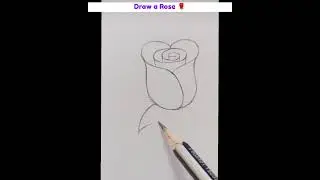 Rose 🌹 | Art and Kraft 07 | #art #shorts