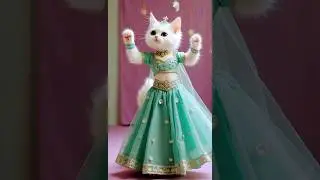 Kitty Dance Fever! Cute Cat Dance Shorts Video #catdance, #cutecat, #felinefun, #animallovers, #