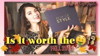 RACHEL ZOE BOX OF STYLE FALL 2019 UNBOXING, REVIEW + COUPON CODE | Is it worth it?