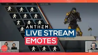 Anthem | Emotes from the Live Stream