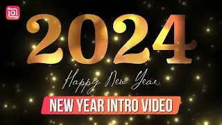 Make an Epic 2024 New Year Intro Video with InShot🎉✨Intro Editing Tutorial