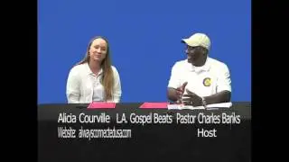 Louisiana Gospel Beats Host Pastor Charles Banks Introduces Alicia Courville To The Television Show