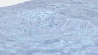 Beautiful Water Simulation Test Render