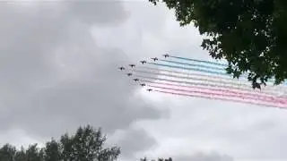 Red Arrows over St James's Park