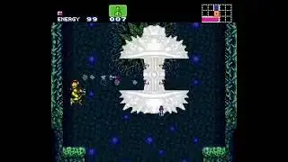 Gameplay de Super Metroid con aspect ratio de 8:7 porque as&iacute; es la Super Nintendo
