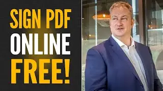 SIGN PDF ONLINE FREE! No Email or Download Required!
