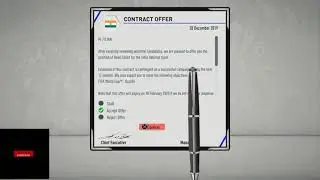 Signed Contract For India In FIFA 20 #fifa#fifa20#india#ps4#football#ps#20#worldofgaming#game