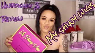 UNBOXING & REVIEW! MY SHINY WIG 14 INCH INVISIBLE SWISS LACE BOB WIG!