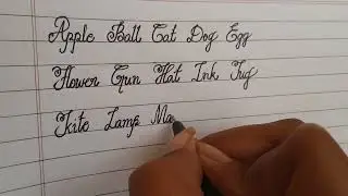 Alphabets #calligraphyforbeginners #calligraphylettering#easyhandwriting#simplewriting#calligraphy