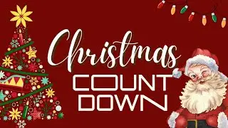 Christmas countdown timer 10 minutes with 