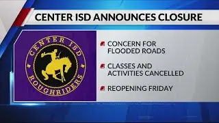 East Texas schools announce closures, delays due to rain