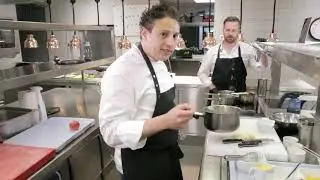 Live Cooking im Ritzi - F&uuml;nfter Gang: Ofenschlupfer mit Vanille-Sauce | Ritzi Restaurant Stuttgart