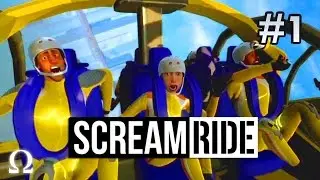 ROLLER COASTER DESTRUCTION! | ScreamRide #1 (Demo)