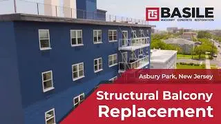 Structural Balcony Replacement in Asbury Park, NJ