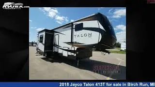 Stunning 2018 Jayco Talon 413T Toy Hauler RV For Sale in Birch Run, MI | RVUSA.com