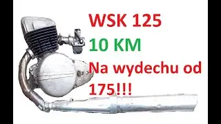 Strojenie wydechu WSK 175 w WSK 125. Wpływ długości układu wydechowego na moc silnika Garry Odc. 14