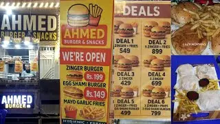 500 main 3 zinger&nbsp;burger #included fries #cheapest fast food deal🍔🍟😋#zingerburger #eggshamiburger